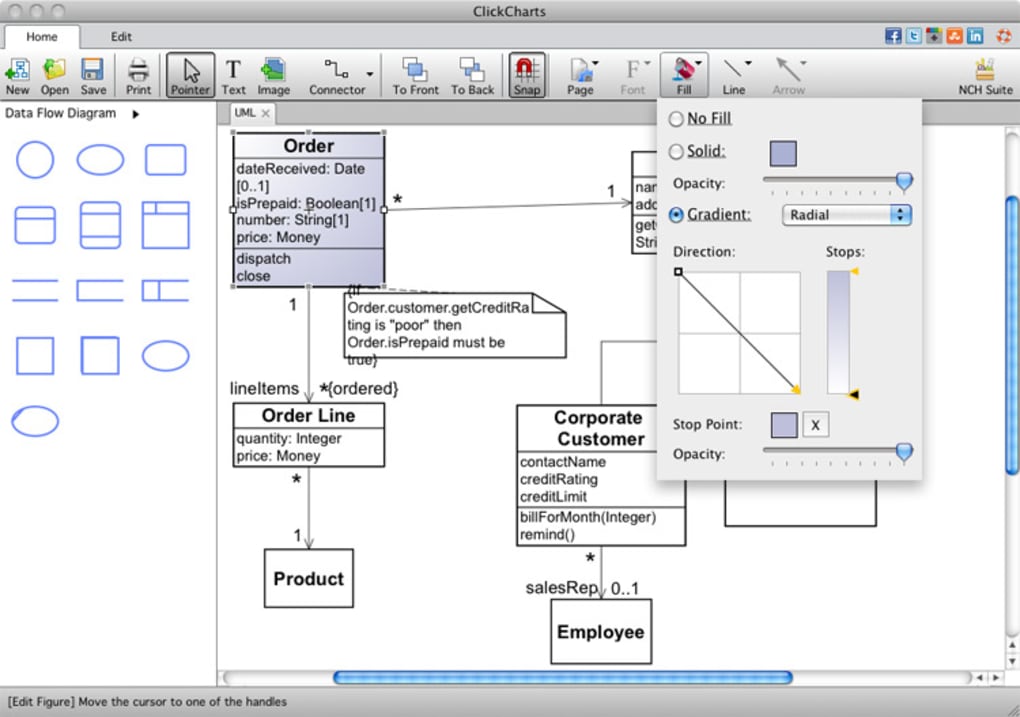 process flow diagram software for mac